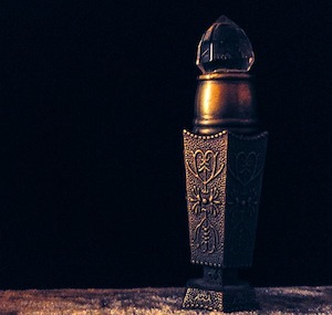 Bottle of Anointing Oil with Myrrh