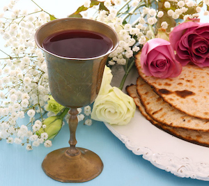 Cup of Wine Ready to be shared with a new bride in a marriage covenant