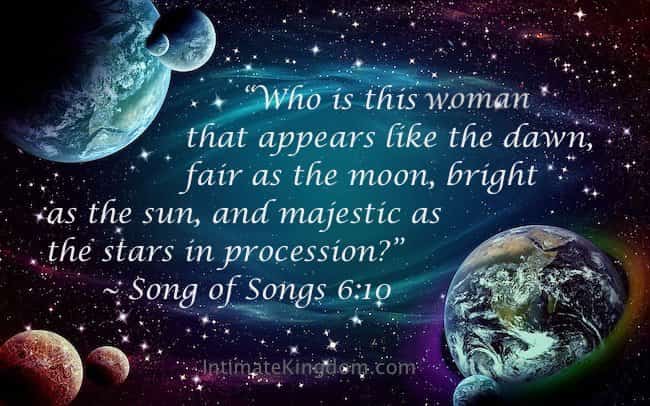 Song of Songs 6:10 Who is this like the stars...